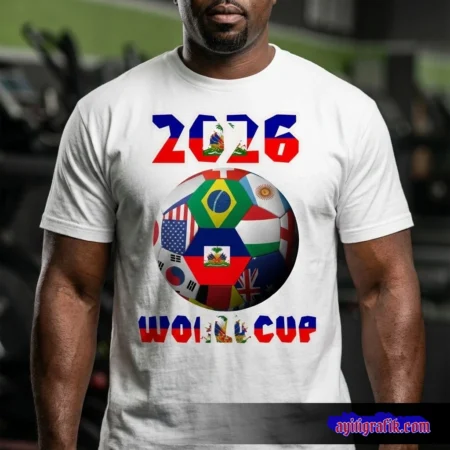 Design 3 - Flag Ball with Haiti Crest